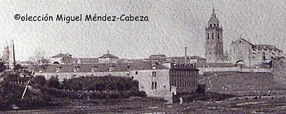Reales Fábricas de Seda en foto de Ruiz de Luna. Fue lugar donde los franceses difundieron creencias no católicas en Talavera